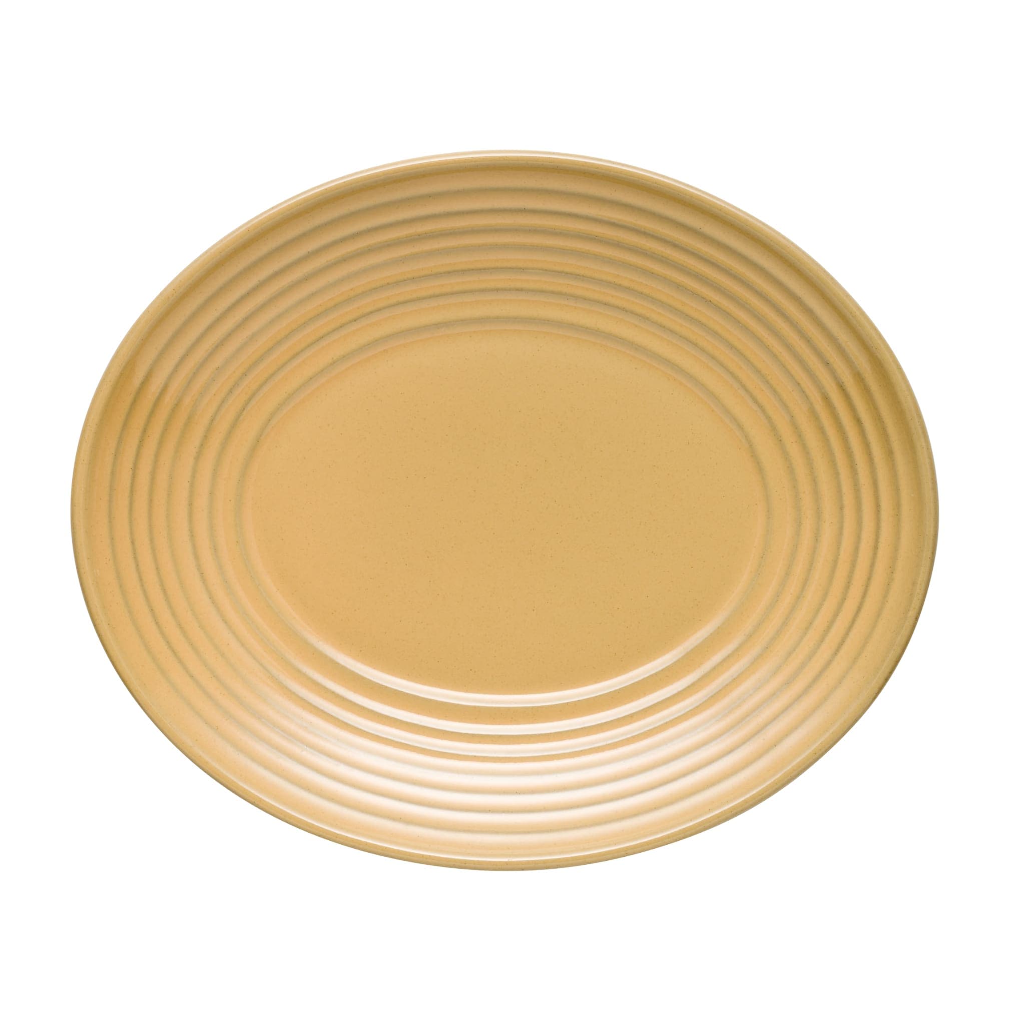Canyonlands Oval Platter 12 1/4" X 10 1/8" - Tan